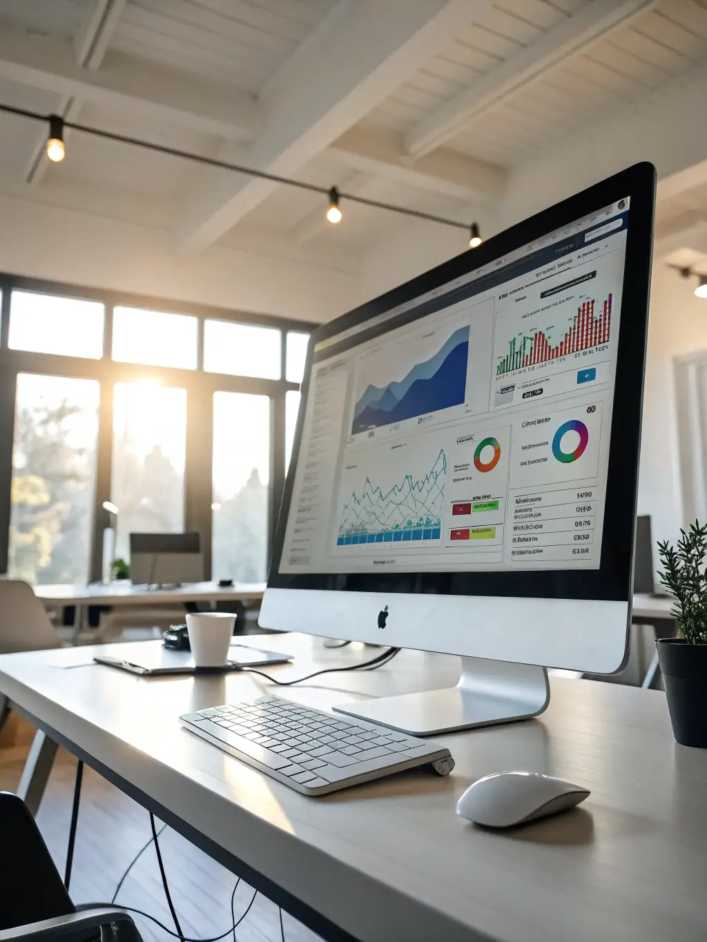 An automation dashboard displaying real-time data and streamlined processes, highlighting Digital Optex's capabilities in automation and smart tech integration.